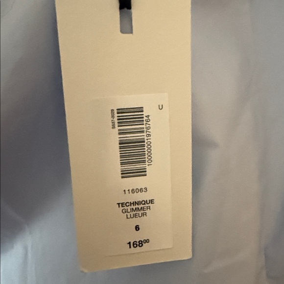 Babaton Technique Poplin Dress in Villa Blue Size 6 - Picture 8 of 9